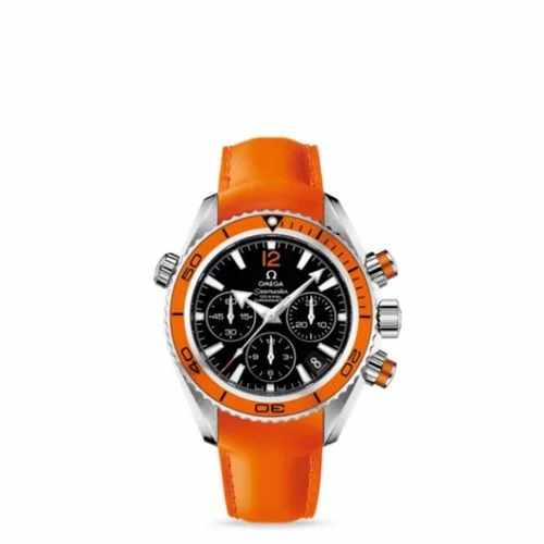 Omega Seamaster Planet Ocean 600M Co-Axial 37.5 Chronograph Stainless Steel / Orange / Rubber 222.32.38.50.01.003 (22232385001003)